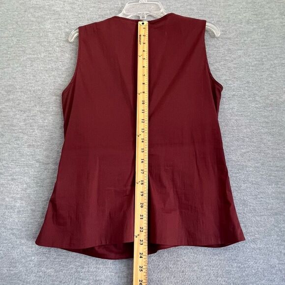 JUST Female Vadin Asymmetric Minimalist Top Small Sustainable Feminine Capsule - Picture 6 of 11